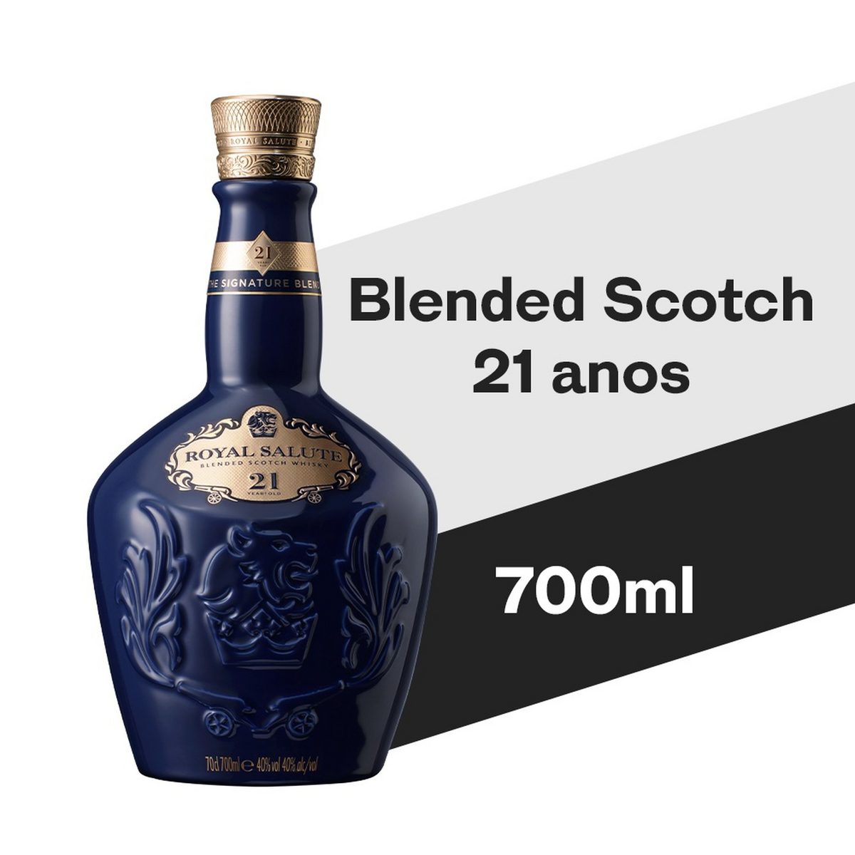 Whisky Escocês Blended Royal Salute The Signature Blend Garrafa 700ml