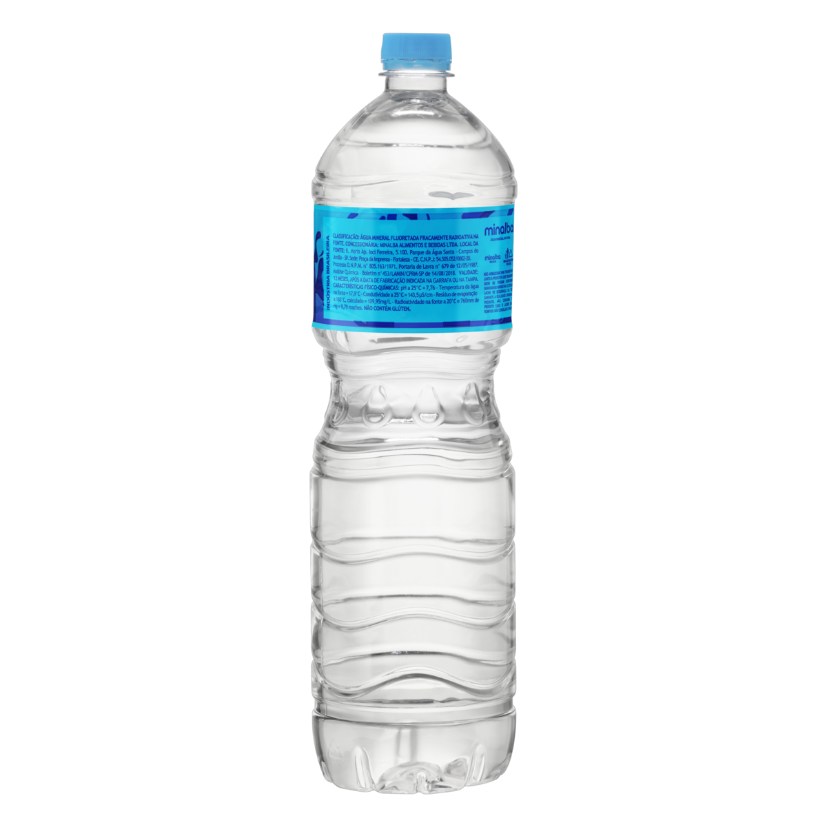 Água Mineral Natural sem Gás Minalba Garrafa 1,5l