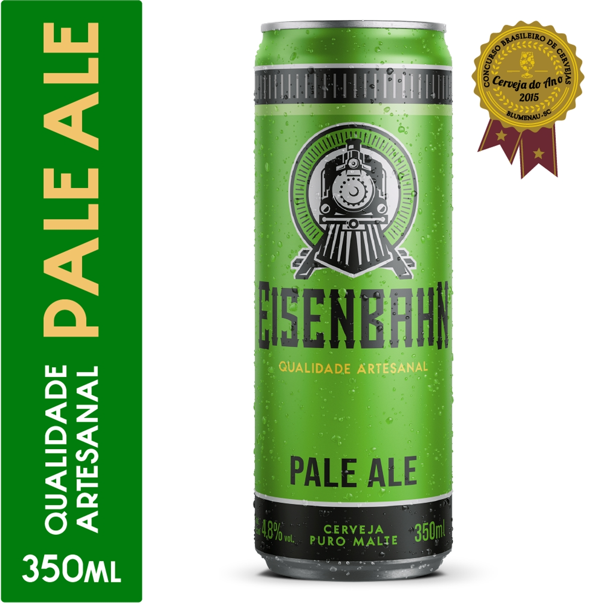 Cerveja Pale Ale Puro Malte Eisenbahn Lata 350ml