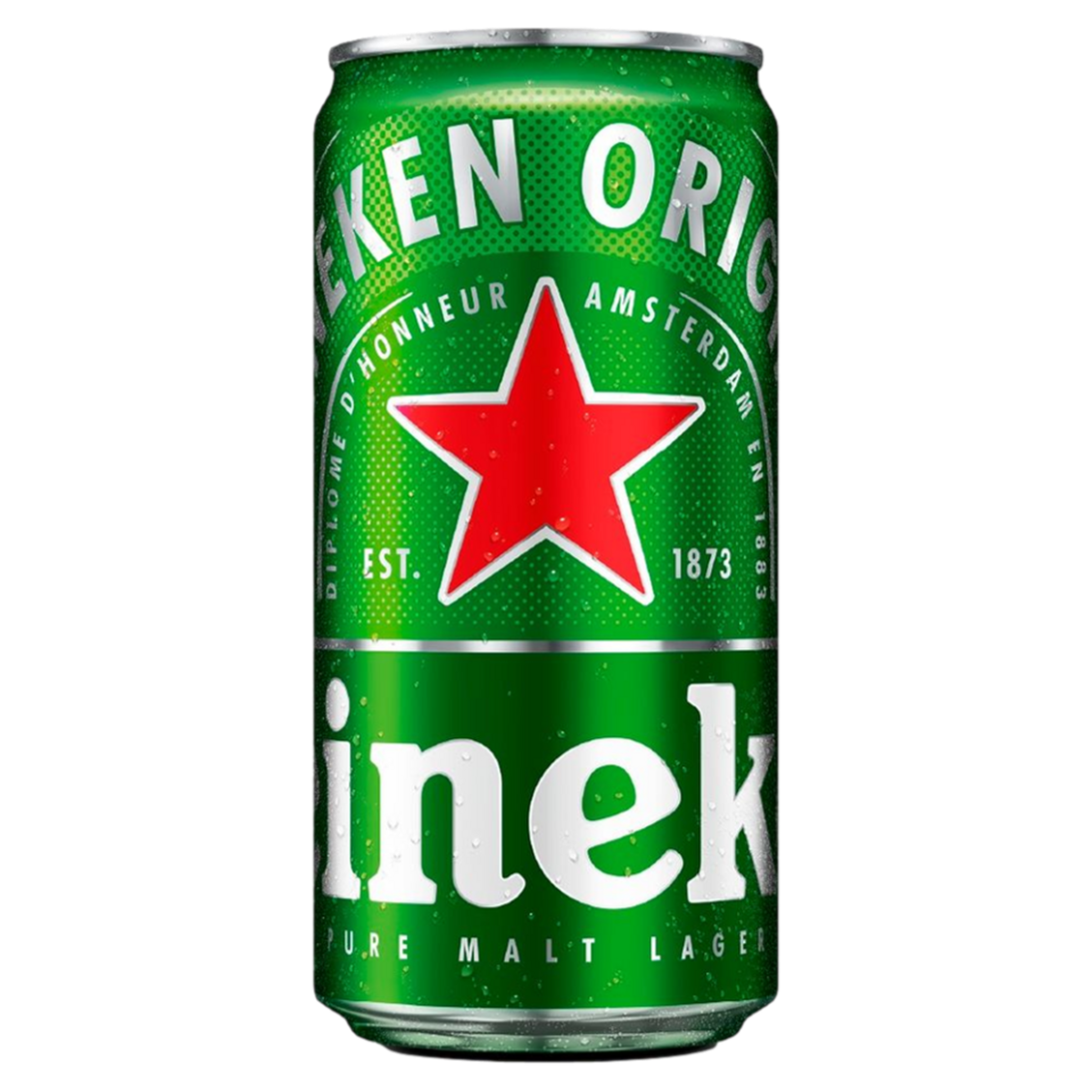 Cerveja Lager Puro Malte Heineken Lata 269ml