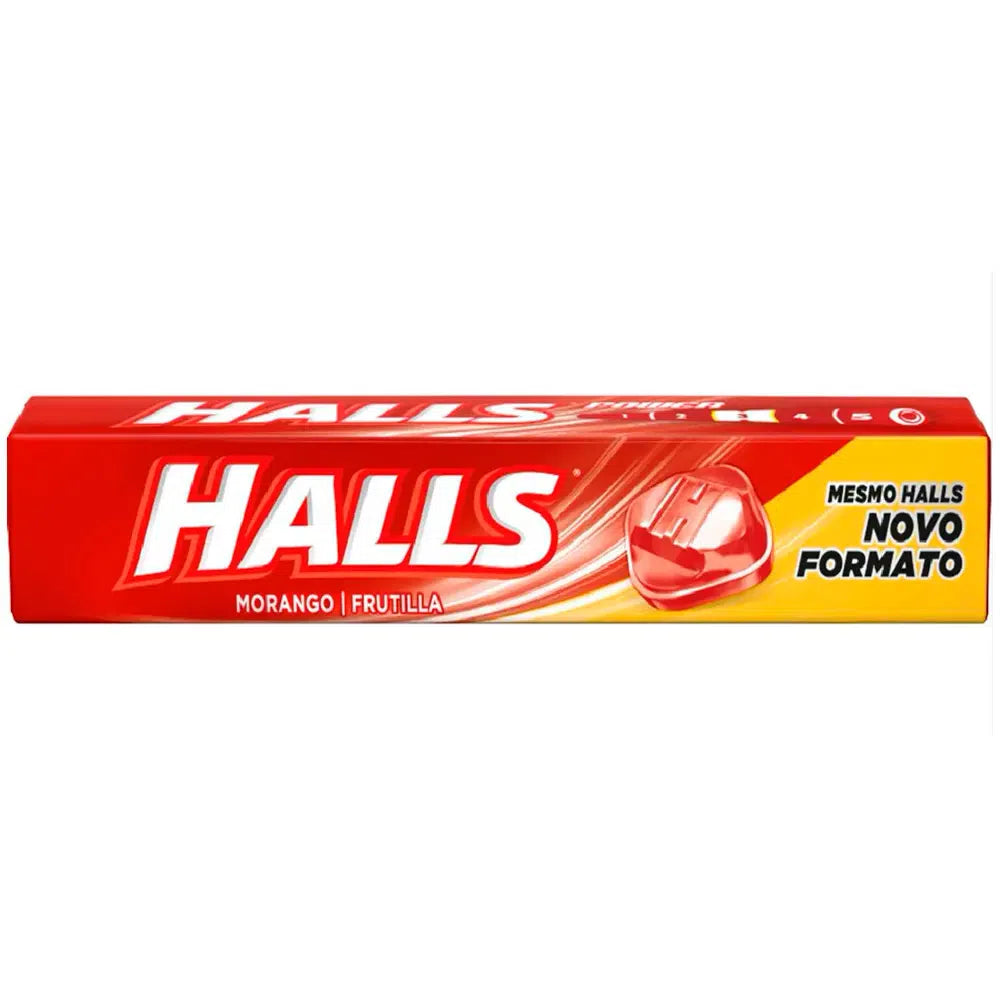 Drops Halls Morango 28g